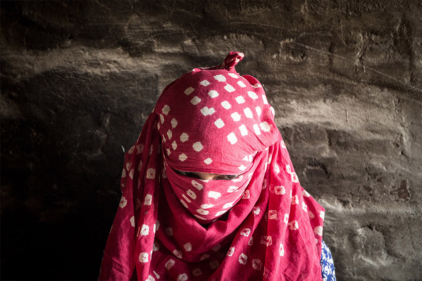 A girl from the Northern Indian state of Haryana was one of four girls whose supporters say they were raped at the order of a panchayat, village council, as punishment to the entire community over a land dispute. Photo by Enrico Fabian for The Washington Post.