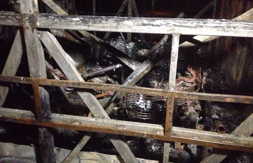 Api berjaya dikawal kira-kira dua jam kemudian.