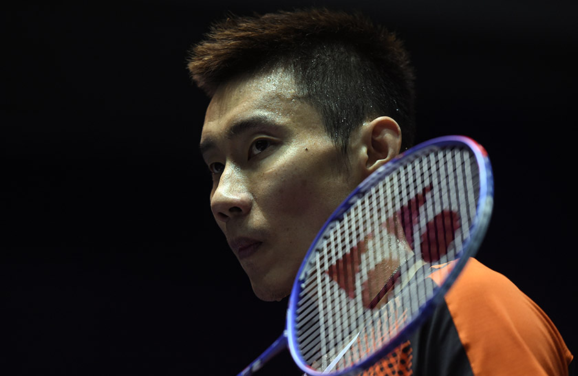 Chong Wei took only 34 minutes to give Malaysia the first point after disposing Toby Penty 21-15, 21-11 in straight sets.