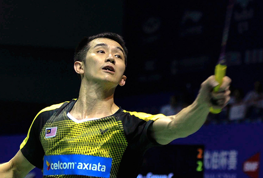 Pemain perseorangan ketiga negara, Chong Wei Feng (gambar) tewas kepada pemain Denmark, Emil Holst. - Foto BERNAMA