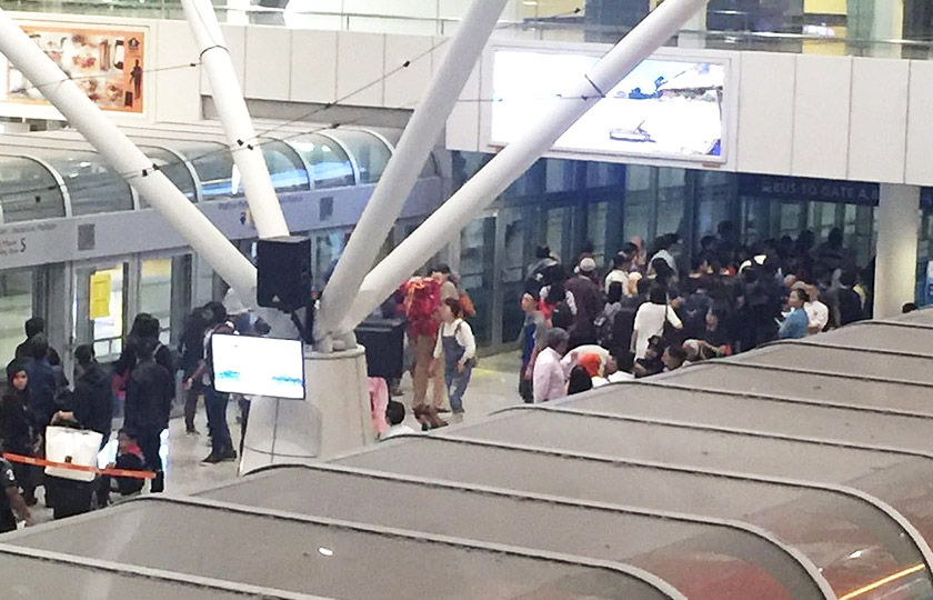 MAHB said the breakdown of the aerotrain that connects the main terminal to the satellite buildings is currently undergoing corrective maintenance. -Astro AWANI