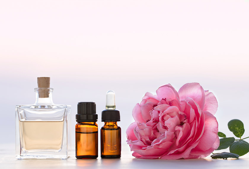Damask rose is a soothing yet stimulating essential oil. - Olgaorly/Istock.com