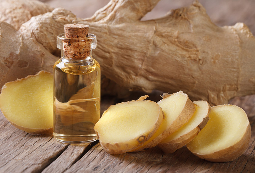 Add a drop of ginger essential oil to a yogurt or fruit salad to boost libido. - ALLEKO/Istock.com
