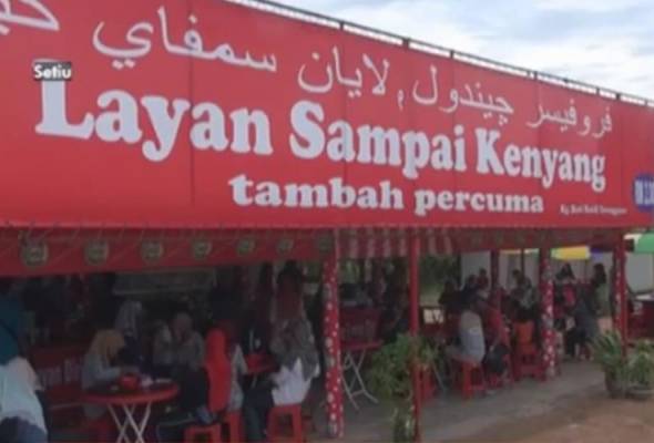Di kedai Layan Sampai Kenyang, setiap juadah seperti cendol, pasembor, laksa dan nasi goreng ikan rebus boleh dinikmati pada harga antara RM2 hingga RM5.