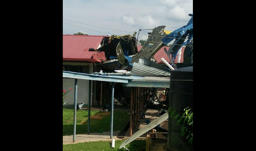 Keadaan di SMK Balung, Tawau. Gambar ihsan SMK Balung
