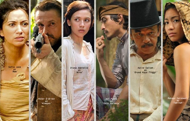 Sofia Jane, Khalid Salleh, Adiputra, Diana Danielle, Bront Palarae, Sabri Yunus, pelakon Indonesia Alex Komang, El Manik dan pelakon Australia Peter O'Brien adalah antara tunjang karya layar perak garapan U-Wei.