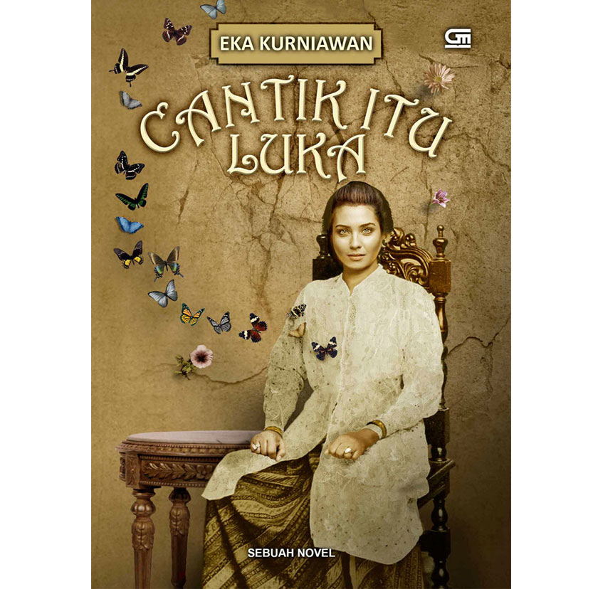Muka depan novel asal 'Cantik itu Luka' tulisan Eka Kurniawan.