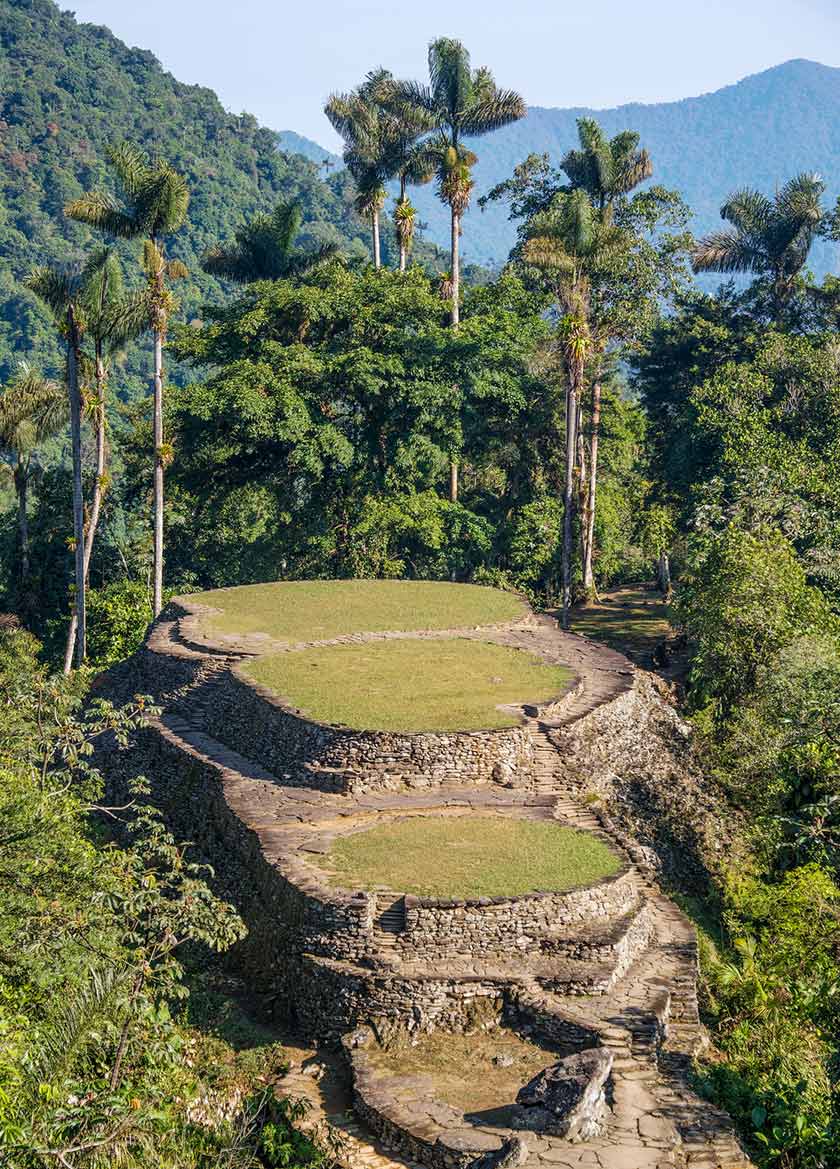 Travelers keen to explore the county can head to the Lost City, high in the Sierra Nevada mountains, in a trek starting out from Santa Marta. 