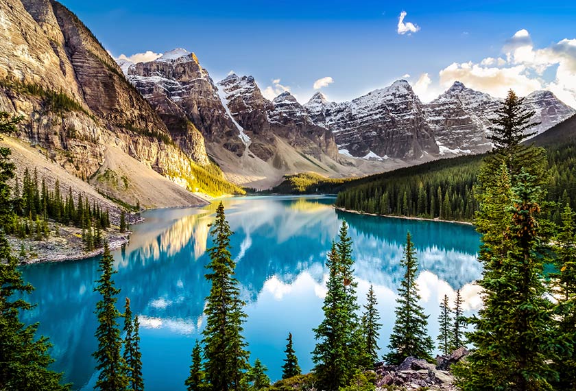 Banff is the oldest of the country's National Parks, with a superb landscape.