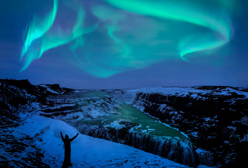 Take in the Northern Lights in Finland.