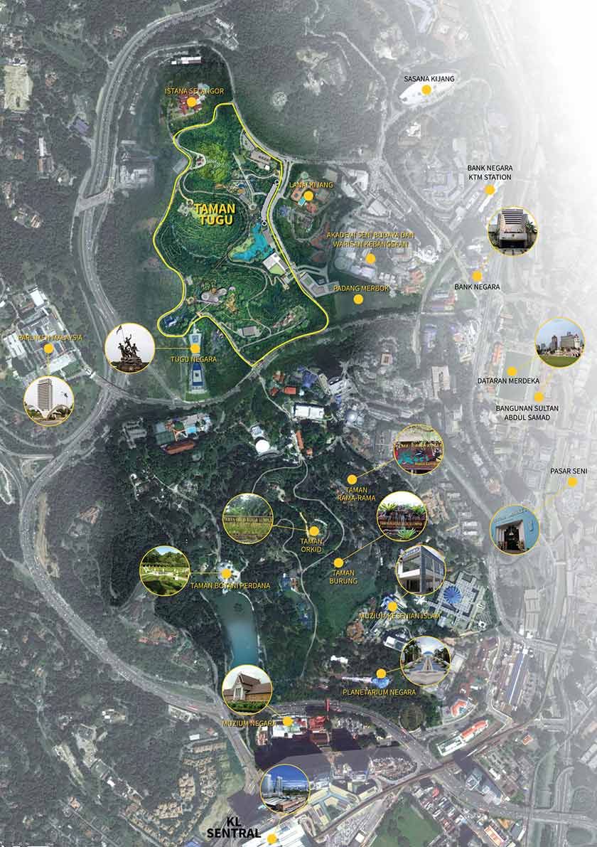 Kawasan seluas 66 ekar ini bakal dibuka kepada orang awam dan dijadual beroperasi  pada 2018. - Foto Khazanah Nasional 