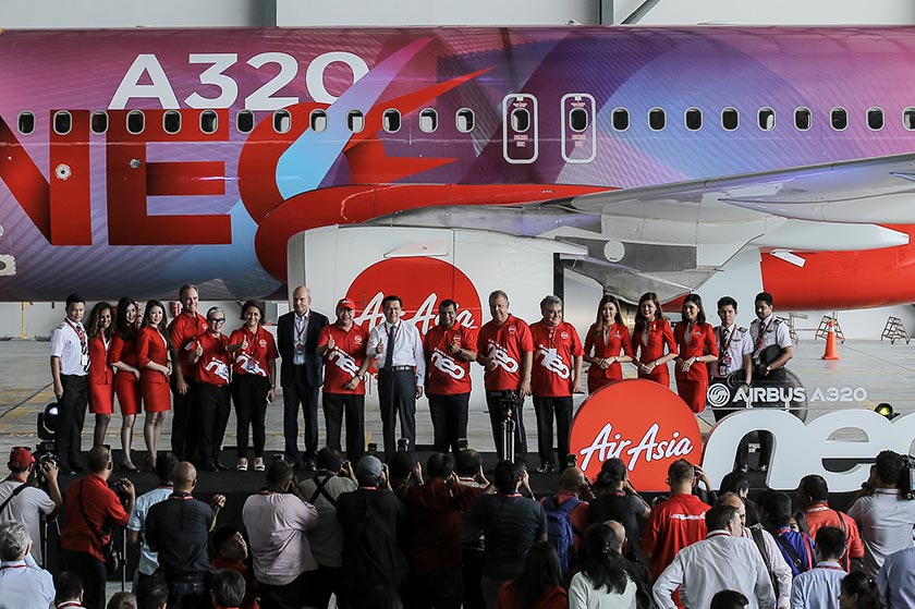 Dilengkapi enjin CFM International LEAP-1A, pesawat ini memberikan penjimatan bahan api sebanyak 15 peratus. - Foto Astro AWANI/Shahir Omar