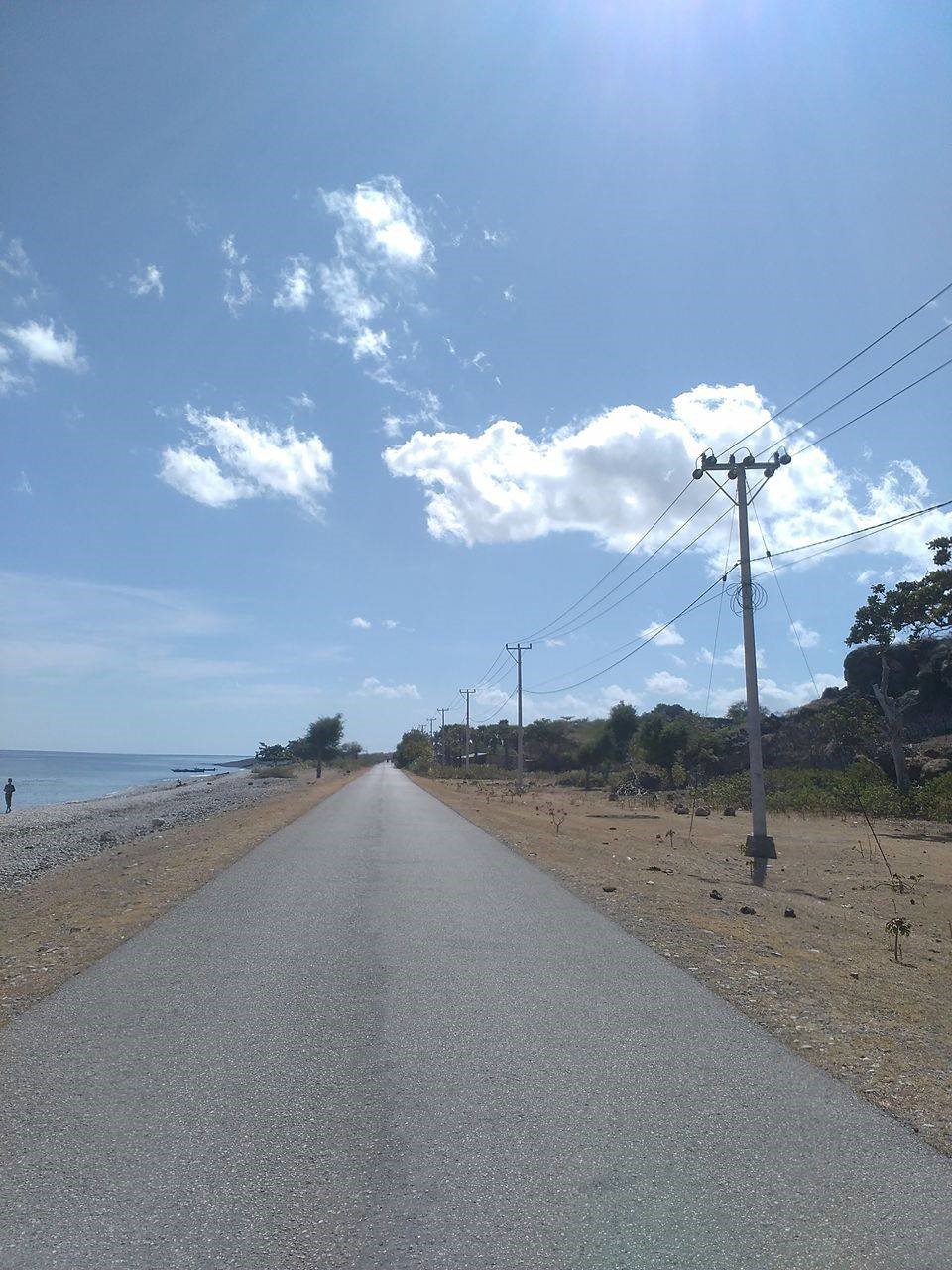 Gambar 6: Jalan utama dari Dili ke Lospalos, Timor-Leste