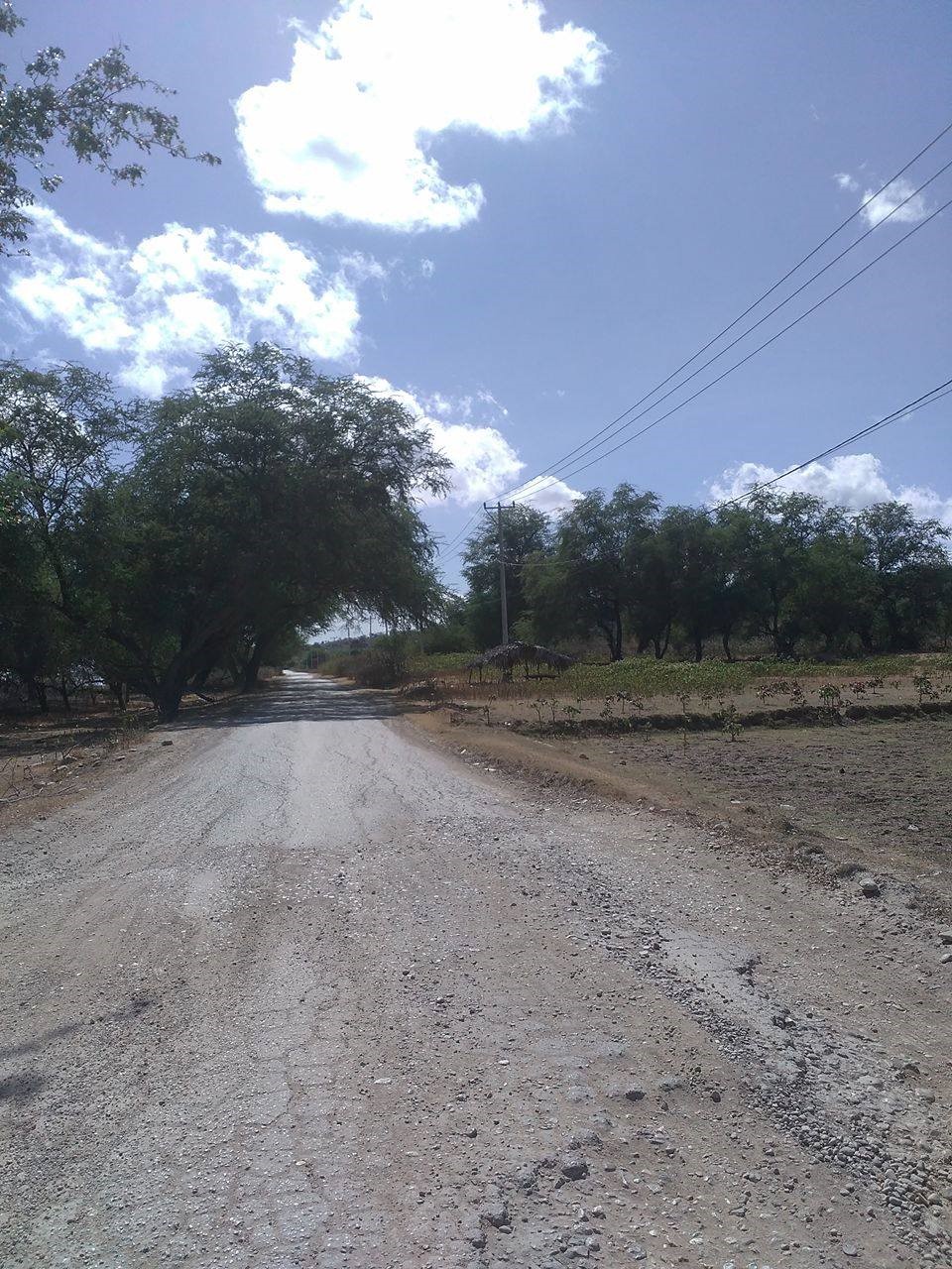 Gambar 7: Jalan utama dari Dili ke Lospalos (bahagian yang rosak)