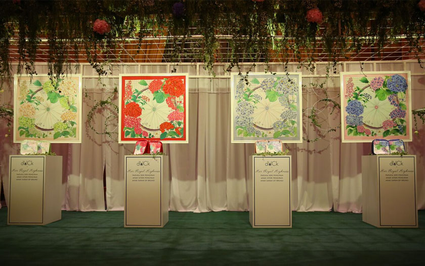 The Royal dUCk collection on display during the launch