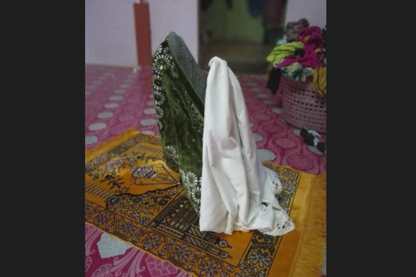  Insiden sejadah, telekung berdiri gemparkan penduduk - Foto Astro AWANI