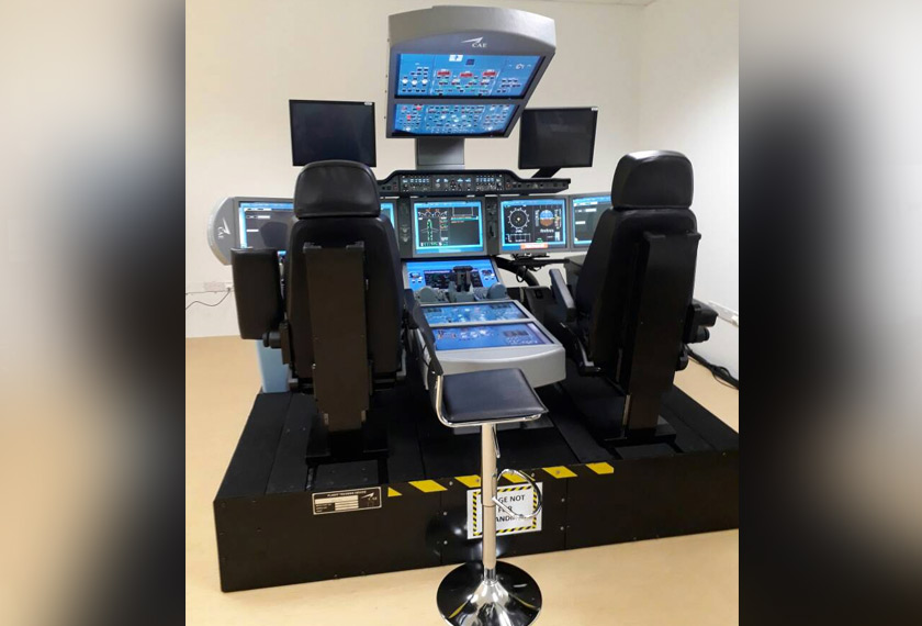 AATC turut menawarkan latihan menerusi lapan simulator penerbangan (setakat ini) yang membolehkan juruterbang memilih situasi dan cuaca bagi mengendali pesawat moden ini. - Foto Astro AWANI