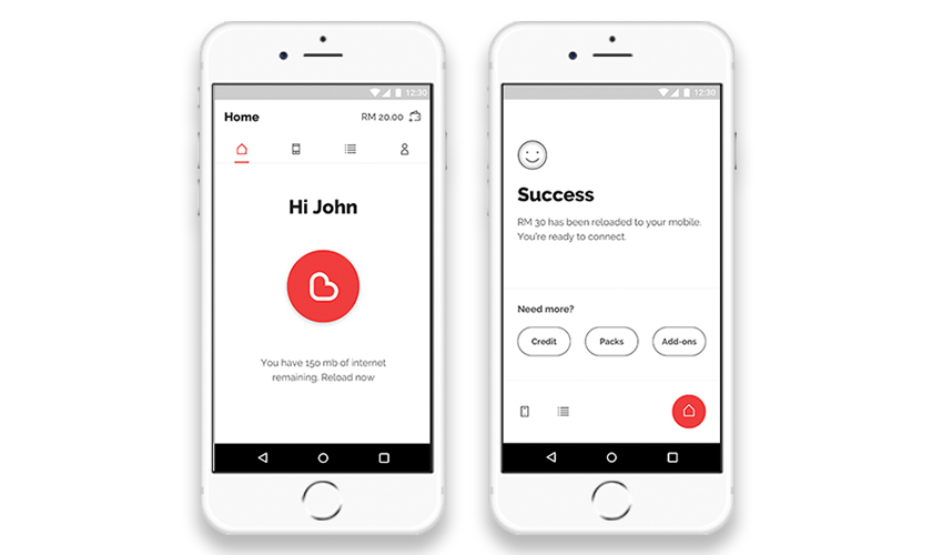 Boost merupakan satu aplikasi yang berfungsi sebagai tempat pembelian nilai prabayar, serta aplikasi yang menawarkan baucer pembelian barangan. - Sumber foto Boost