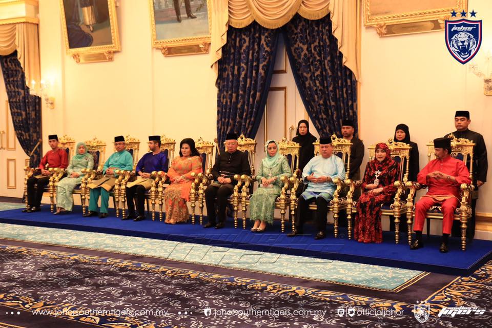 Foto ihsan Royal Press Office Johor