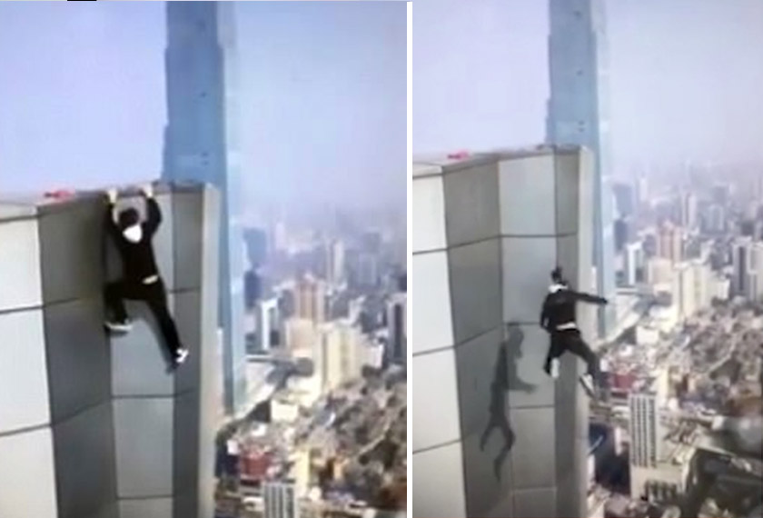 Wu Yongning meninggal dunia selepas jatuh dari bangunan 62 tingkat di Changsha. Foto: Weibo