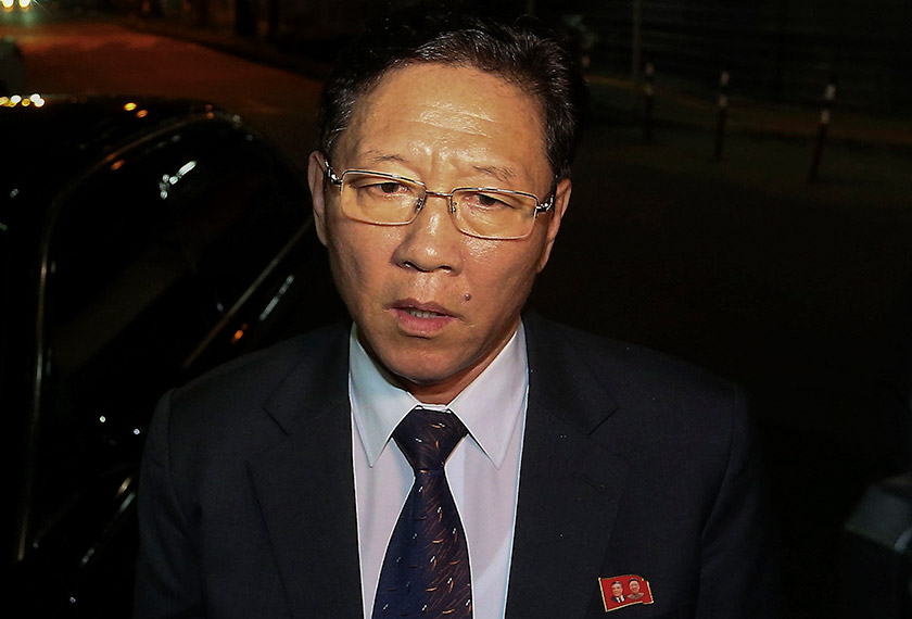Kang Chol alleged that Malaysia was 'colluding and playing into the gallery of external forces'.