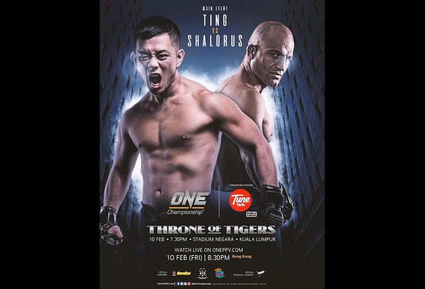 Ev Ting headlines ONE: Throne of Tigers. - ONE Championship photo