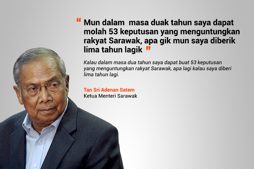 Allahyarham Adenan Satem
