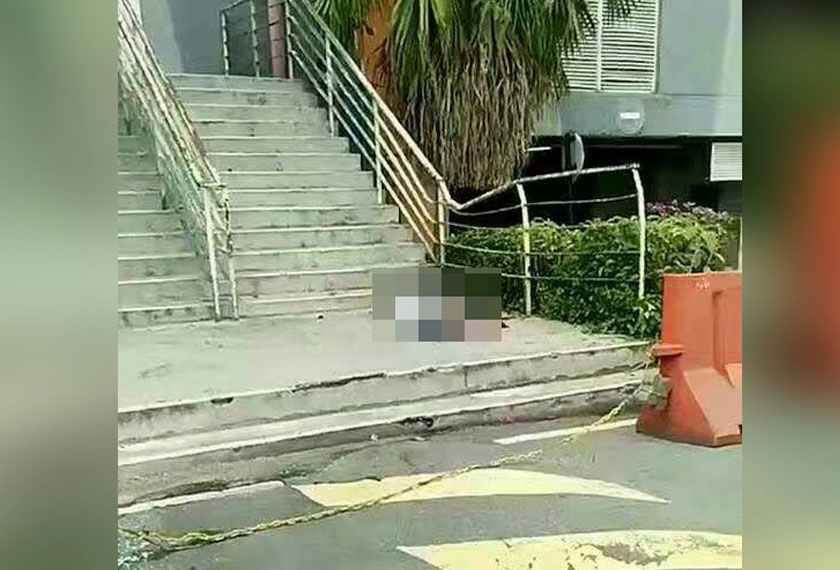 The location of incident at a shopping mall in Ipoh