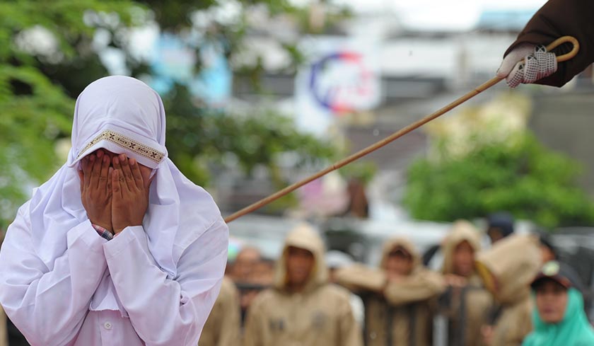 Hudud criminal penalty include caning.