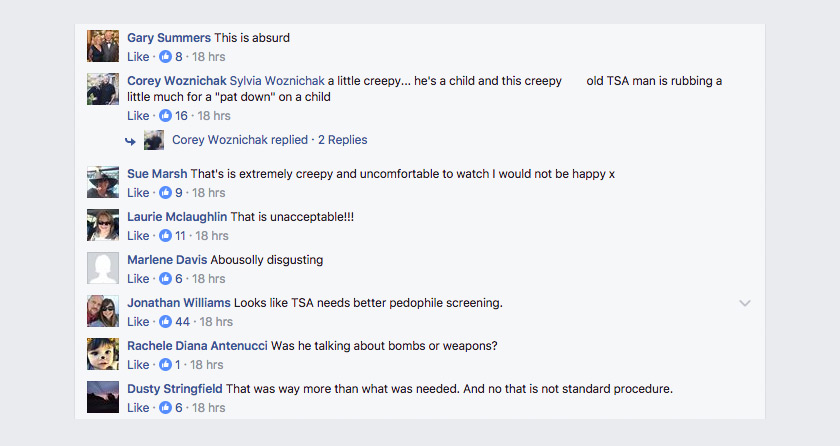 Komen terhadap rakaman video kejadian yang dikongsi Jennifer Williamson di laman Facebook pada Isnin . 