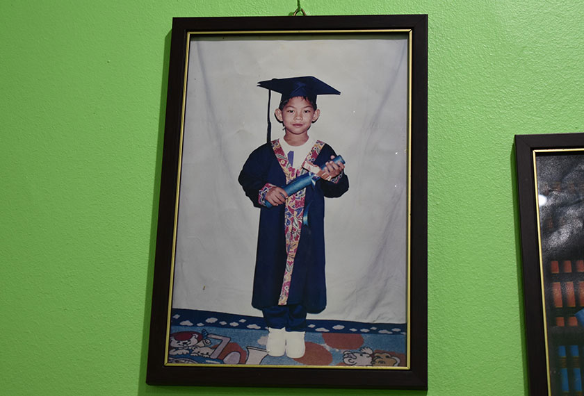 Zulfarhan merupakan anak sulung daripada empat adik-beradik. - Gambar fail