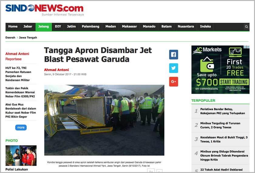 Petikan berita daripada Sindonews.com