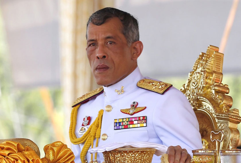 King Maha Vajiralongkorn Bodindradebayavarangkun (Rama X) naik tahta sebagai Raja Thailand setelah kematian ayahnya pada Oktober tahun lalu. Foto EPA