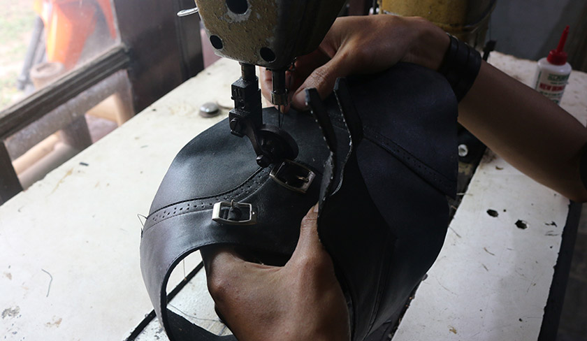 The home industry makes up a significant portion of Bandung’s economy. Cindy’s father was a shoemaker. Karim Raslan Photo