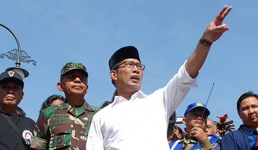 Bandung mayor, Ridwan Kamil, is an architect-turned-politician who will be running for Governorship in 2018. Pix courtesy of Tempo.co