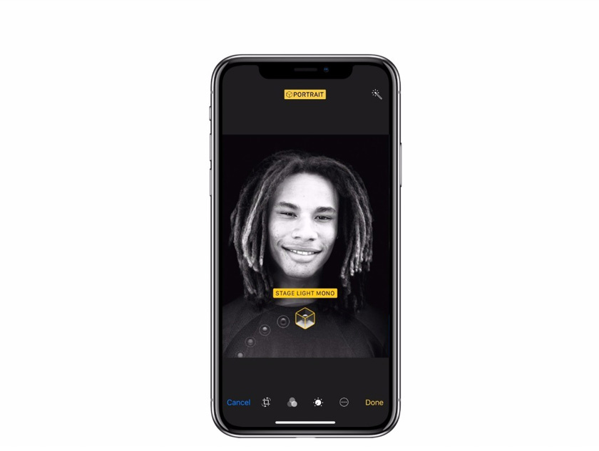 Potrait Lighting iPhone X