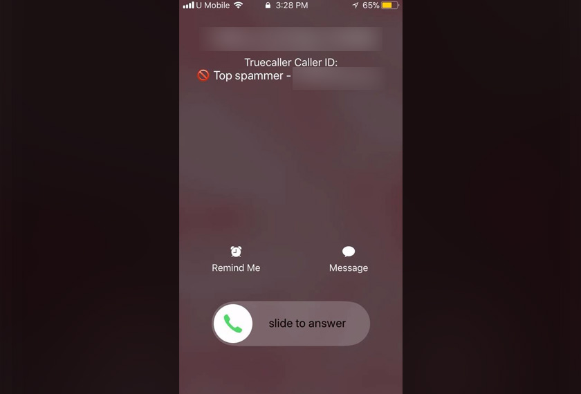 Aplikasi itu akan memaparkan amaran scam dan tanda warna merah jika nombor tersebut digunakan oleh sindiket penipuan scam.