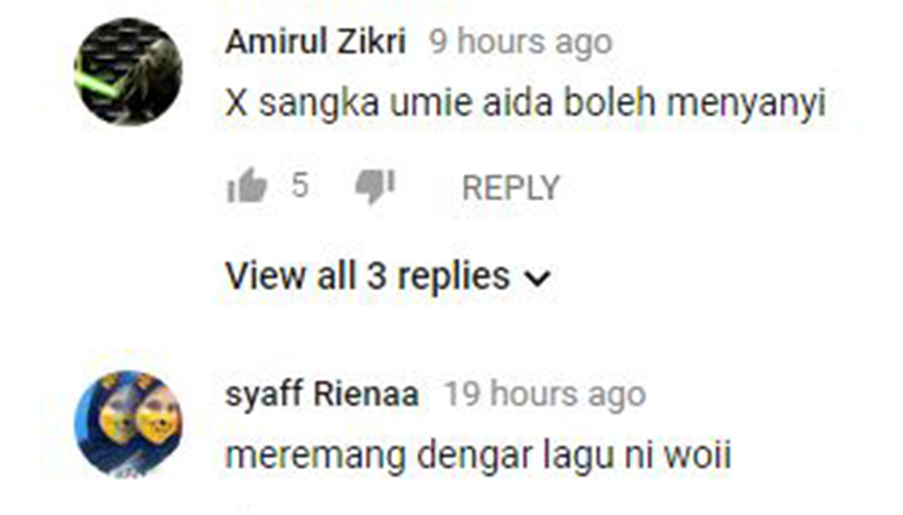 Komen netizen