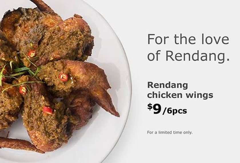 Restoran IKEA Singapore turut memperkenalkan menu yang sama. Foto: Facebook/@IKEASingapore