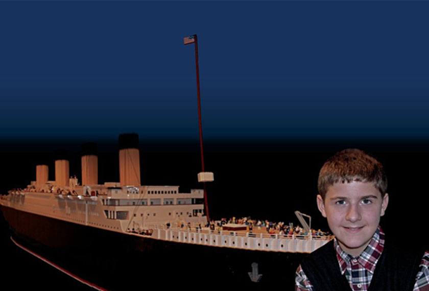 Menurut Birgisson, dia mengambil masa selama 700 jam di mana lebih daripada 11 bulan untuk menyiapkan replika Titanic itu. - www.cbc.ca