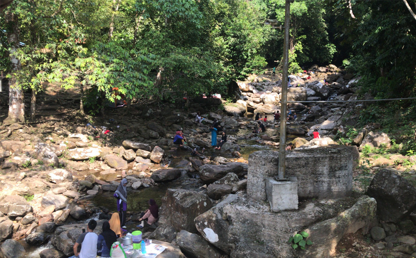 Air di sini tak pernah kering biarpun berada di musim kemarau - Foto Astro AWANI / Hilal Azmi