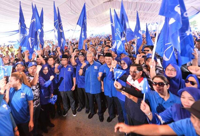 Ahmad Zahid bersama pemimpin dan rakyat Kimanis.