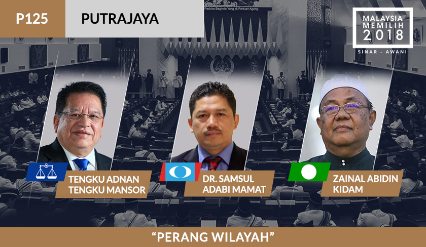 Bekas pensyarah Universiti Kebangsaan Malaysia (UKM), Datuk Dr. Samsu Adabi Mamat diumumkan sebagai calon mewakili PPBM diatas tiket PKR sekaligus mencabar penyandang Parlimen Putrajaya 3 penggal, Datuk Seri Tengku Adnan Tengku Mansor.