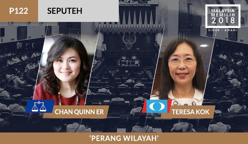 Antara calon muda MCA, Chan Quinn Er, 31, mencabar Teresa Kok di kerusi P122 Seputeh