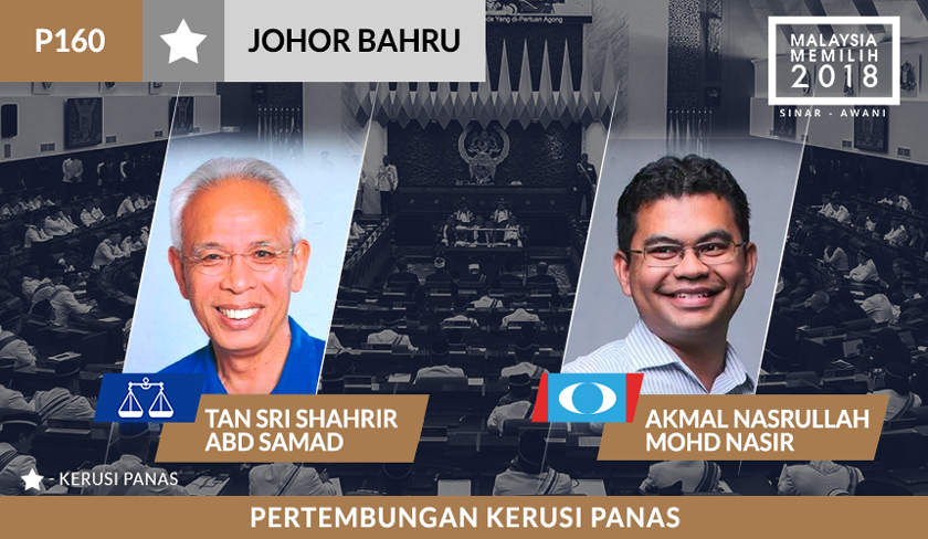 Tan Sri Shahrir Abd Samad bakal dicabar oleh Akmal Nasrullah.