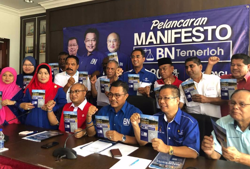 BN Temerloh lancarkan manifesto hasil kaji selidik keperluan dan kemahuan penduduk tempatan. - Astro AWANI/Nuradilla Noorazam