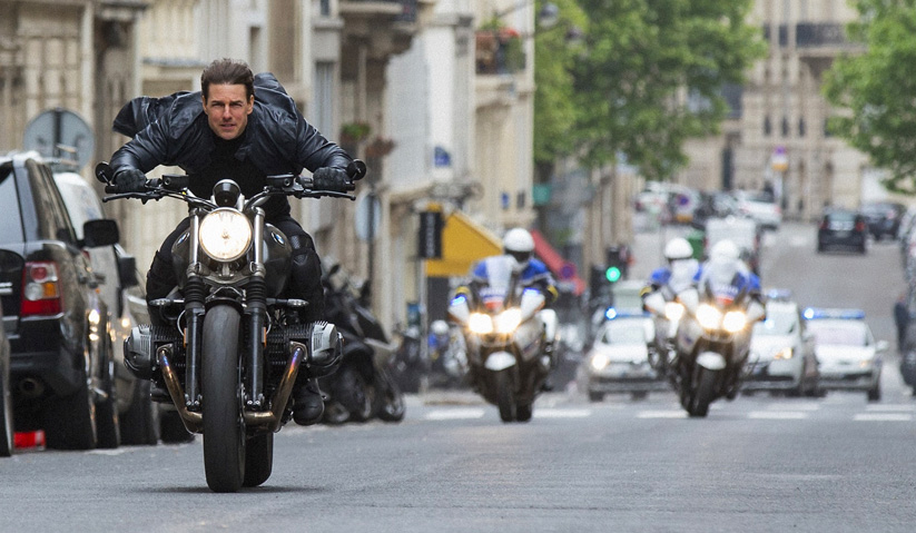 Antara babak aksi didalam 'Mission Impossible: Fallout' - Twitter @MissionFilm