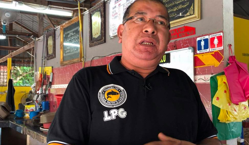 Pengusaha ikan patin, Wan Mohd Sofian Wan Husain.