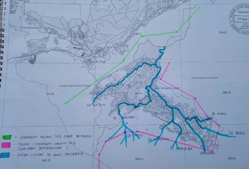 Laluan projek TNB didakwa memberi impak besar kepada sungai dan penduduk.