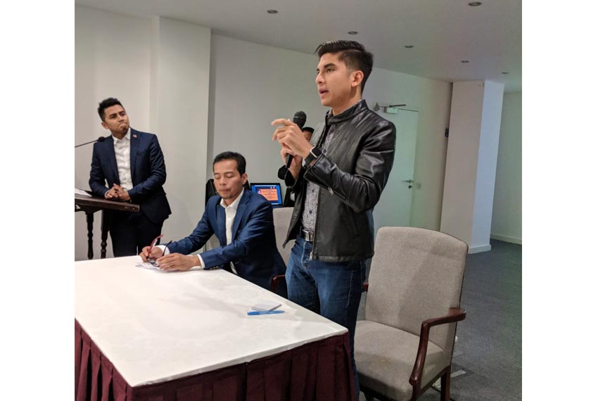 Tegas Syed Saddiq, golongan muda tidak kira di dalam atau luar negara yang telah membantu mengubah sejarah Malaysia baru-baru ini. -Foto Astro AWANI/Izza Izelan